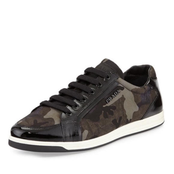 Prada Shoes Camo Nylon Womens Sneaker Poshmark